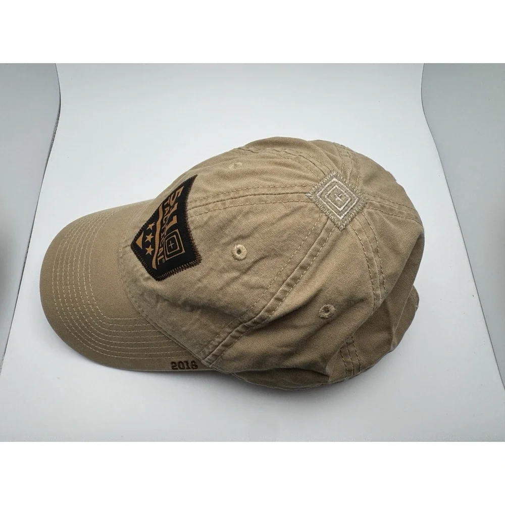 5.11 Tactical Ball Cap 2016 Coyote Adjustable Baseball Hat Khaki Tan Beige
